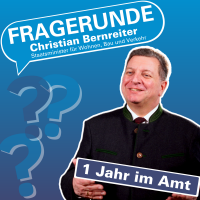 Fragerunde mit Christian Bernreiter © StMB
