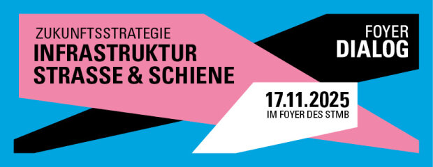 Logo Foyer Dialog Zukunftsstrategie Straße & Schiene Logo Foyer Dialog Zukunftsstrategie Straße & Schiene