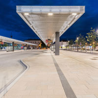 Regionaler Omnibusbahnhof Rosenheim © architekturfotografik boris storz