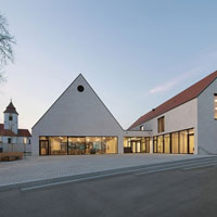 Neubau des Bürgerzentrums Möttingen © Studio Herzig