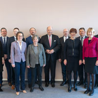 Gruppenfoto der Teilnehmer der Bauministerkonferenz in Berlin © Deutsches Institut für Bautechnik