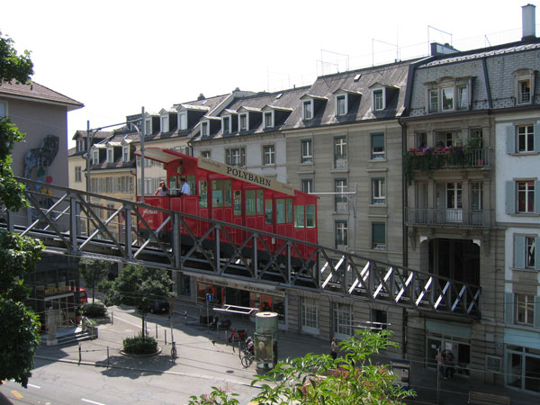 Polybahn in Zürich (Standseilbahn)