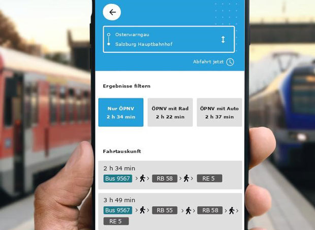 Appoberfläche auf Smartphone Appoberfläche auf Smartphone