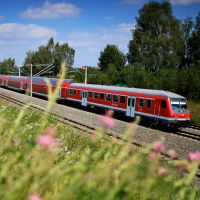 Öffentlicher Verkehr auf der Schiene © Münchner Verkehrsverbund (MVV)