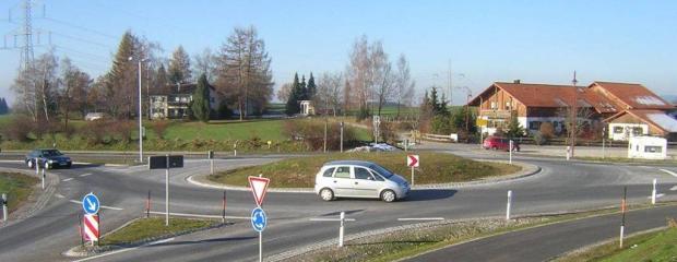 Öffentliche Verkehrsfläche - Kreisverkehr