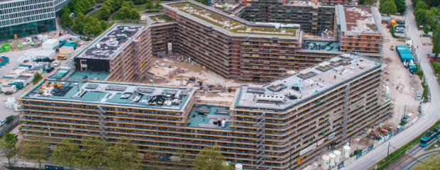 Neubauprojekt am Südlichen Oberwiesenfeld in München